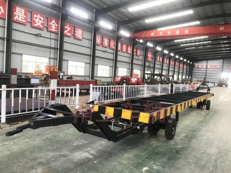 10吨骨架乐玩（中国） 双牵引集装箱用全挂车