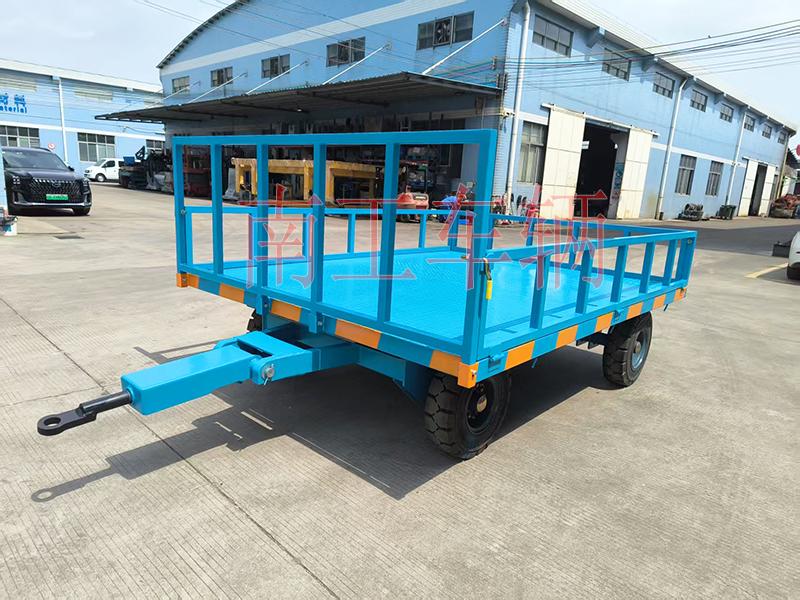 5吨下翻式护栏乐玩（中国） 牵引全挂工具拖车